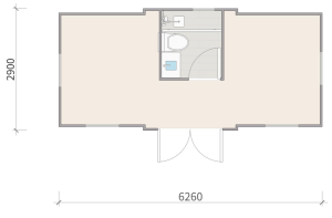one Bathroom